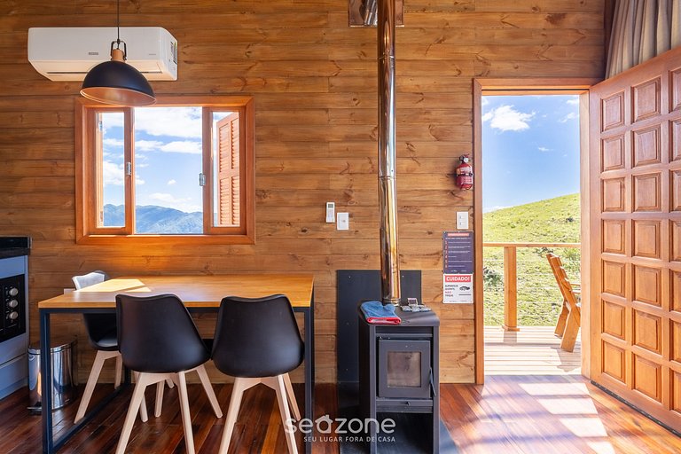 Cabaña c/jacuzzi cerca de Florianópolis VST026