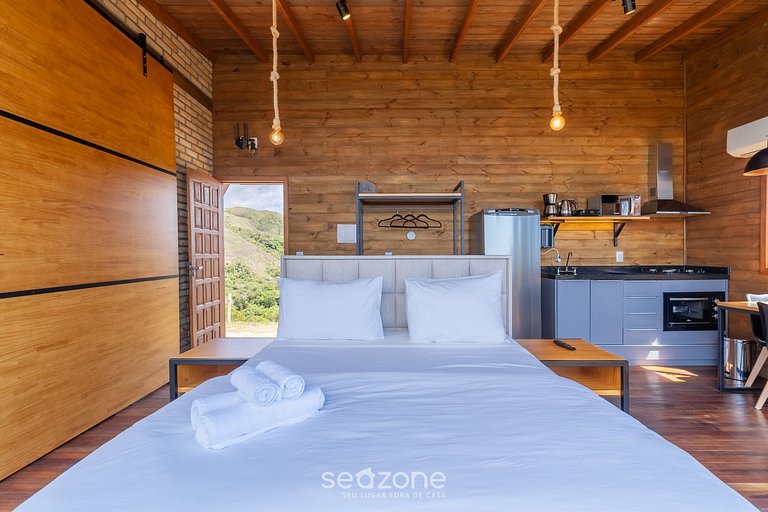 Cabaña c/jacuzzi cerca de Florianópolis VST026