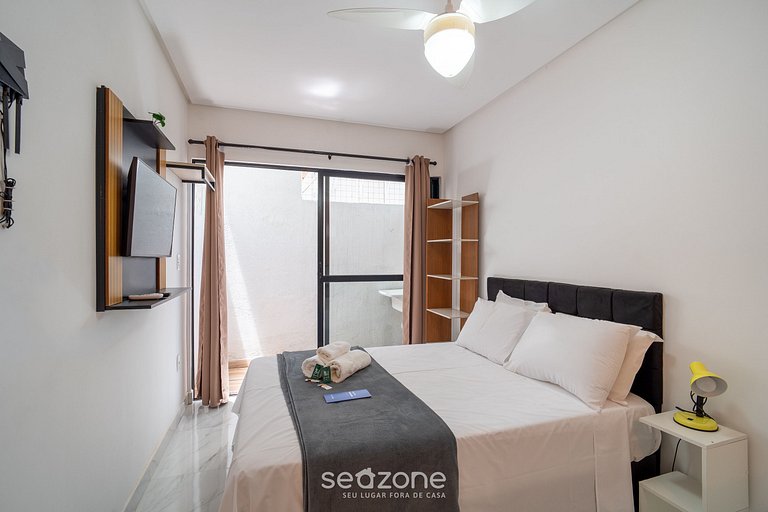 Estúdio a apenas 220 m da Praia do Bessa RSK0102