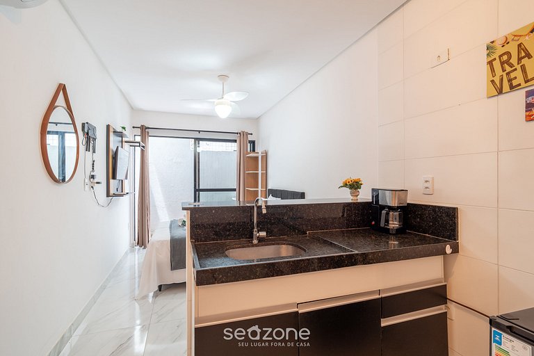 Estudio a solo 220 m de la playa de Bessa RSK0102