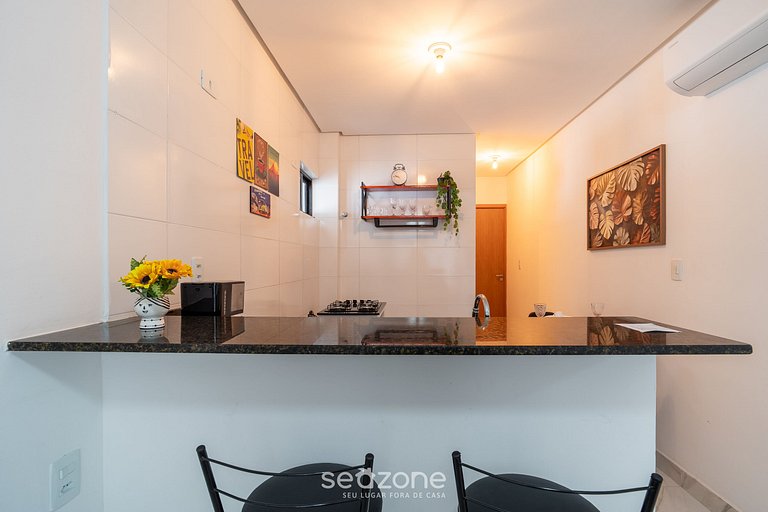 Estúdio a apenas 220 m da Praia do Bessa RSK0102