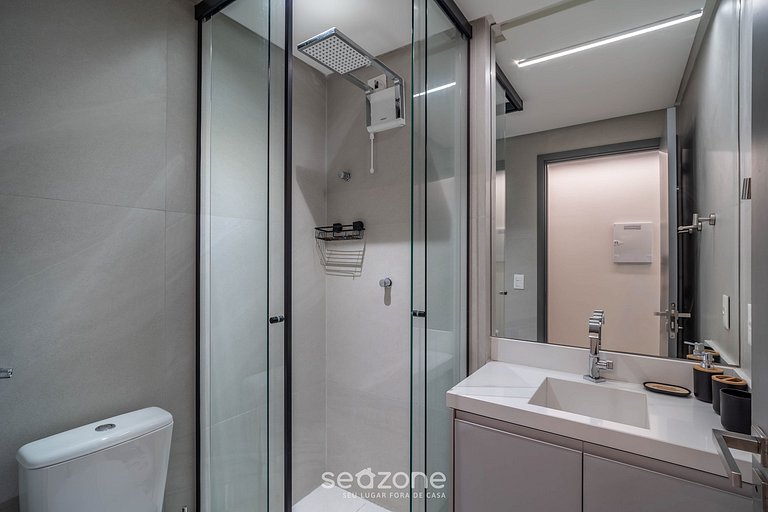 Confort en Condominio Frente Mar c/Piscina|BRE0116