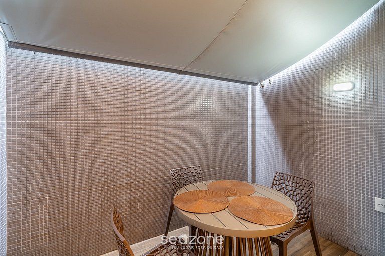 Studio em Condomínio Beira-Mar c/Piscina|BRE0116