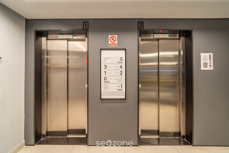 Studio em Condomínio Beira-Mar c/Piscina|BRE0116