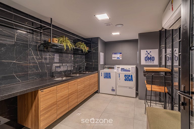 Studio en Condominio Frente Mar c/Piscina|BRE0116