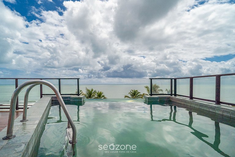 Confort en Condominio Frente Mar c/Piscina|BRE0116