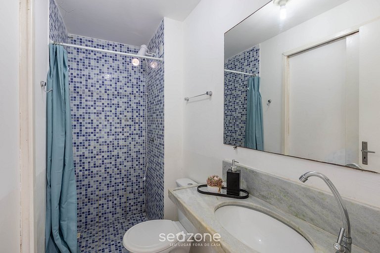 Apto c/ 2 Quartos a 150 m da Praia KVD0201