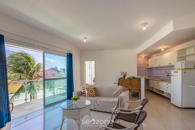 Apto c/ 2 Quartos a 150 m da Praia KVD0201