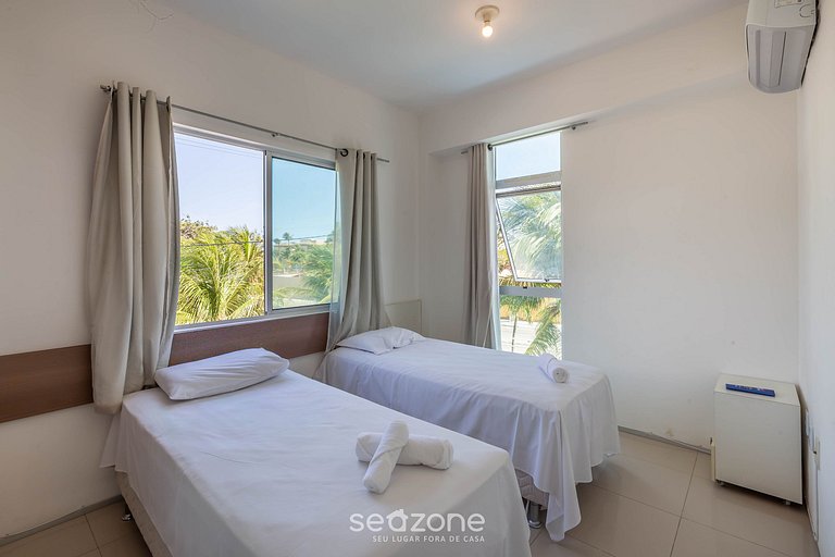 Apto c/ 2 Quartos a 150 m da Praia KVD0201