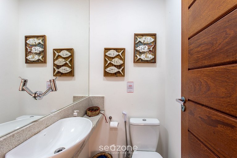 Apto en Cond. c/ Parrilla y Piscina CVB0110