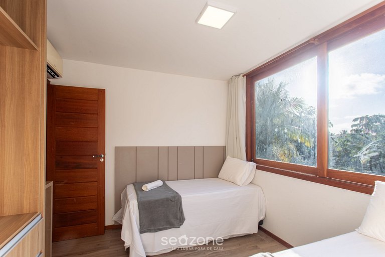 Apto em Cond. c/ Churrasq e Piscina CVB0110