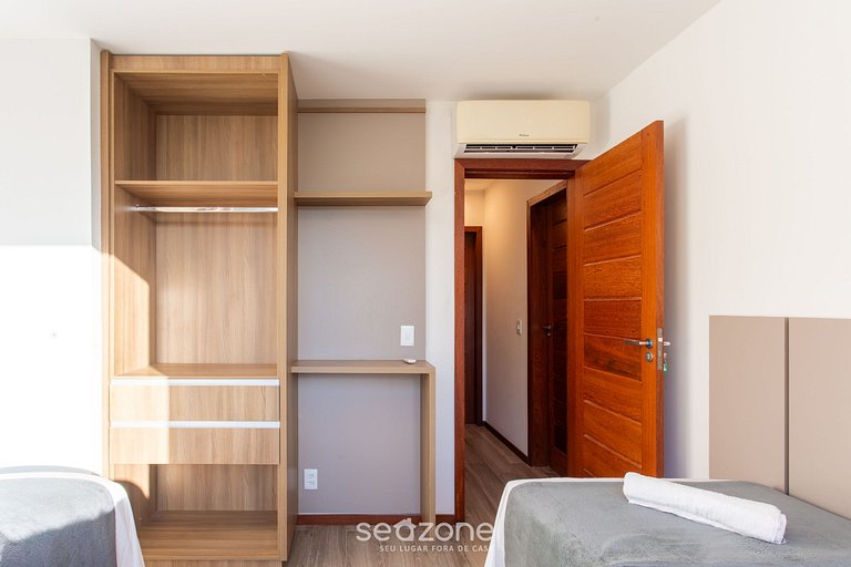 Apto em Cond. c/ Churrasq e Piscina CVB0110