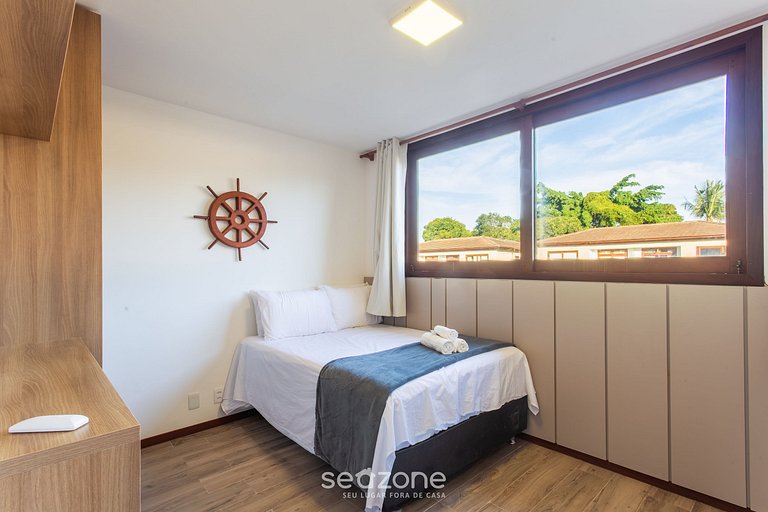 Apto em Cond. c/ Churrasq e Piscina CVB0110