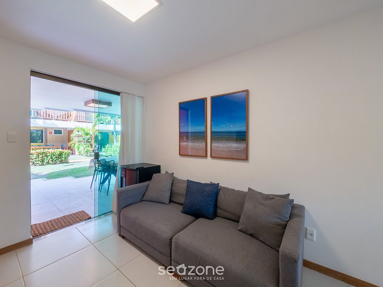 Apt, cond. Beira-mar c/ Piscina Itacimirim RSV0004