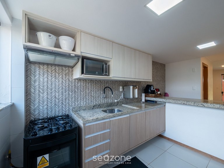 Apt, cond. Beira-mar c/ Piscina Itacimirim RSV0004