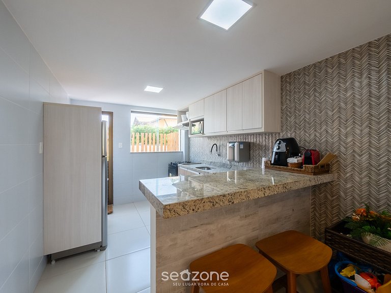 Apt, cond. Beira-mar c/ Piscina Itacimirim RSV0004