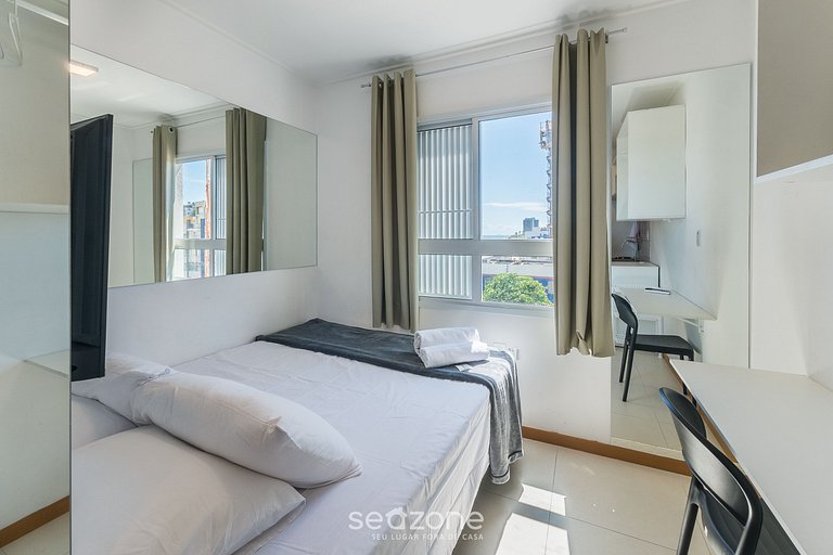 Studio c/ vista parc. al mar, 160 m playa SAA0323