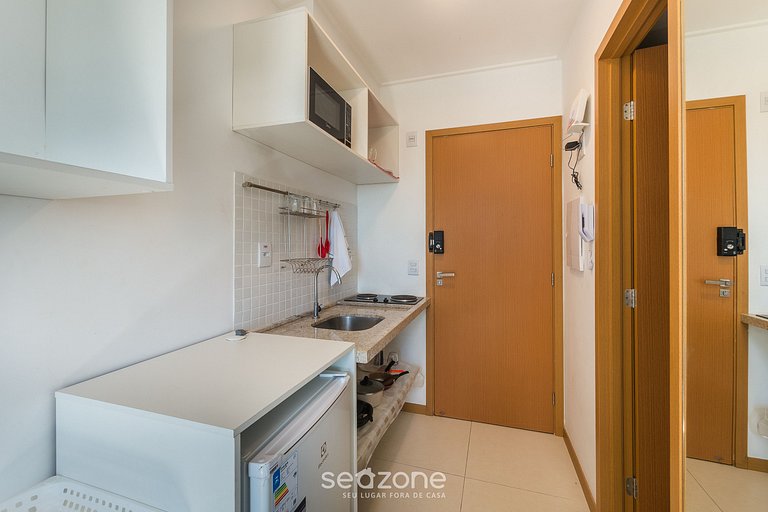 Studio c/ vista parc. al mar, 160 m playa SAA0323