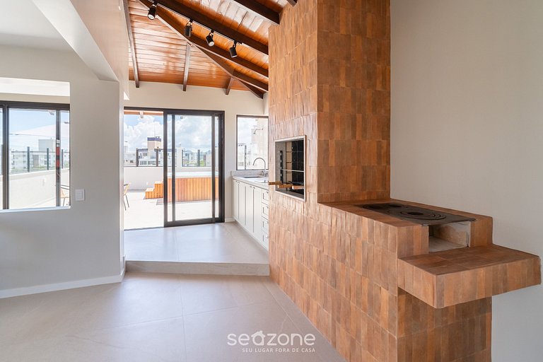 Casa con Jacuzzi y Barbacoa en Coqueiros MTT0402