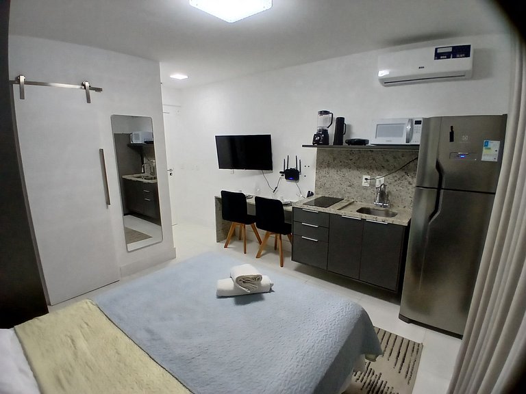 Estudio c/ vista al mar en cond c/ piscina PSP0605