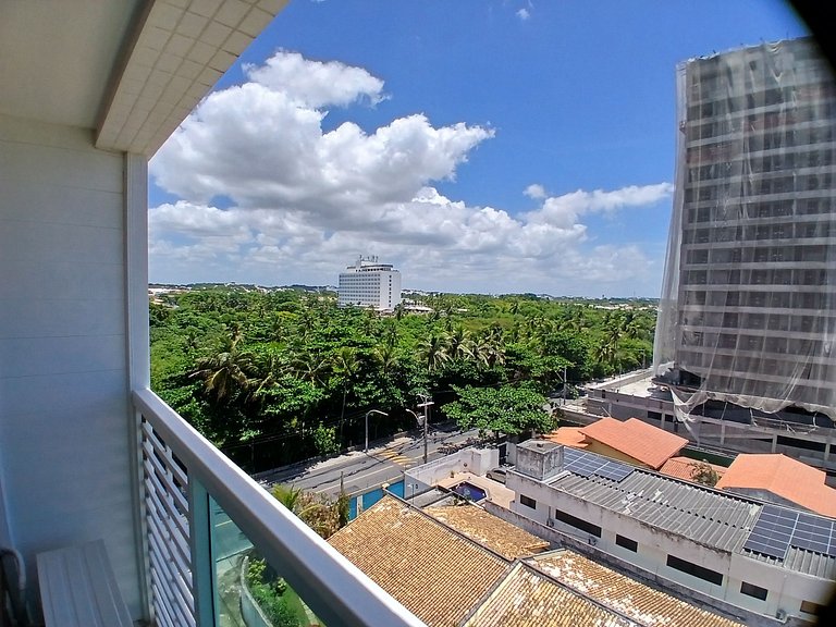 Estudio c/ vista al mar en cond c/ piscina PSP0605