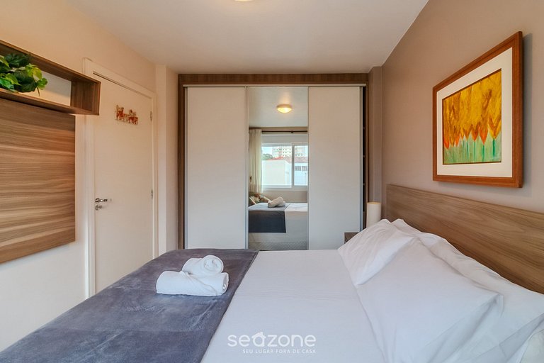 Apto 3Q quadra mar c/ Garagem em Piçarras NRA0490