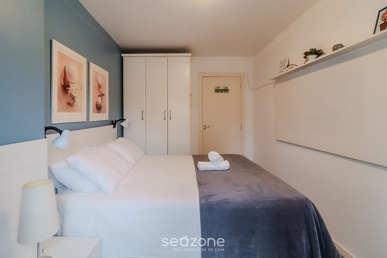 Dpto 3 hab a metros del mar c/ cochera NRA0490