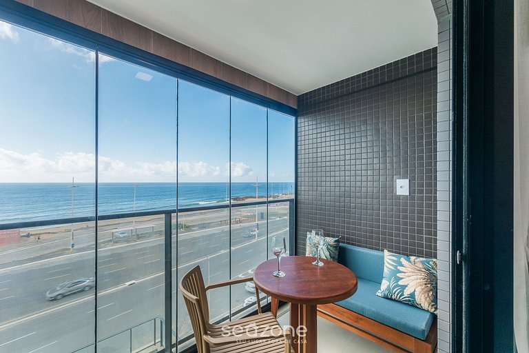 Studio Vista al Mar en Condo. c/ Piscina JDN0204