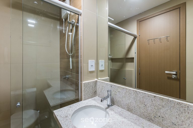 Studio c/ vista Mar em cond. c/ piscina JDN0204