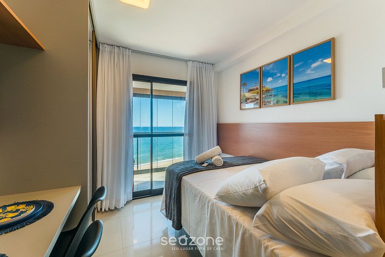 Studio Vista Frente Mar, em edf. c Piscina JDN0705