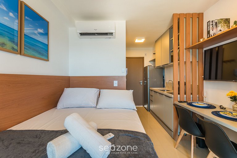 Studio Vista Frente Mar, em edf. c Piscina JDN0705