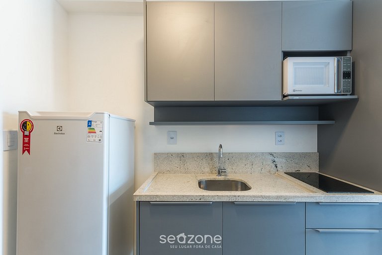 Estudio c/ vista al mar en edif. c piscina JDN0506