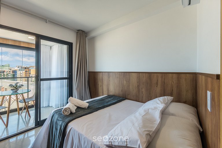 Studio c/ Vista Mar em edf. c/ Piscina JDN0506