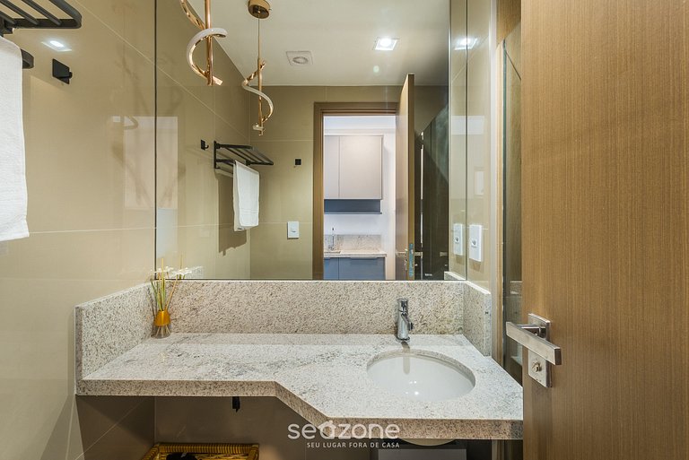 Studio c/ Vista Mar em edf. c/ Piscina JDN0506