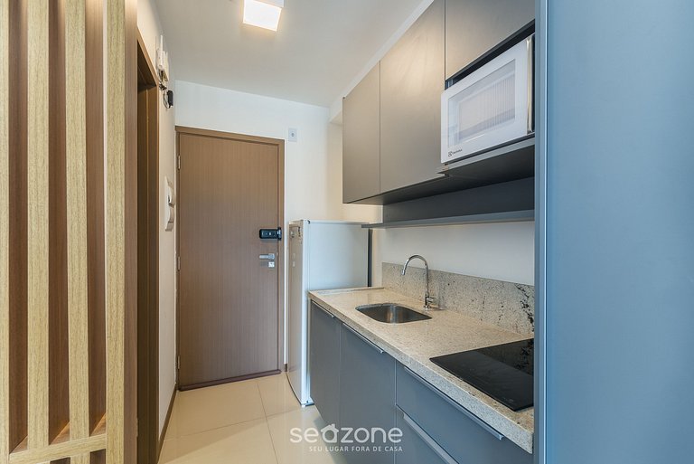 Estudio c/ vista al mar en edif. c piscina JDN0506