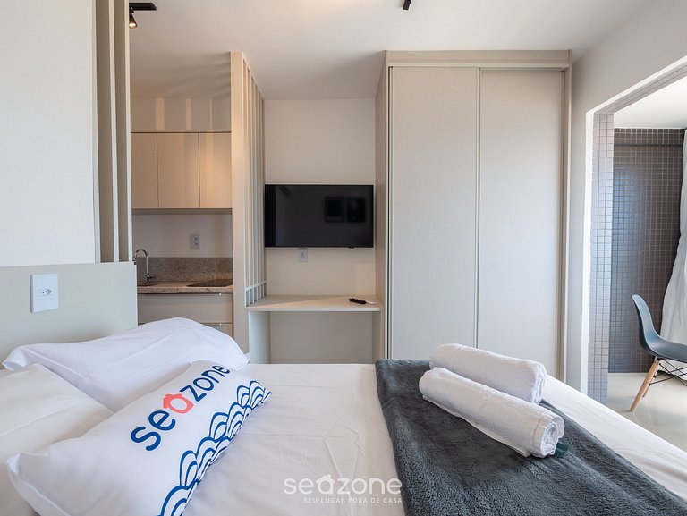 Studio c/ vista y frente Mar en Salvador JDN1015