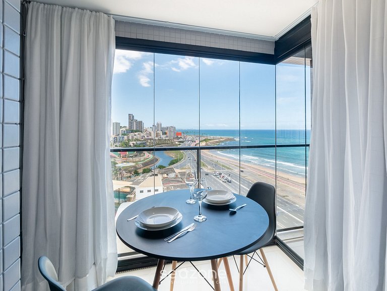 Studio c/ vista y frente Mar en Salvador JDN1015