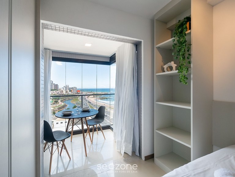 Studio c/ vista y frente Mar en Salvador JDN1015