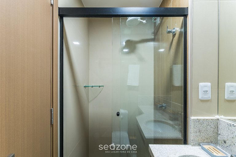 Studio c/ Vista Frente Mar em edf. c Pisc. JDN0502