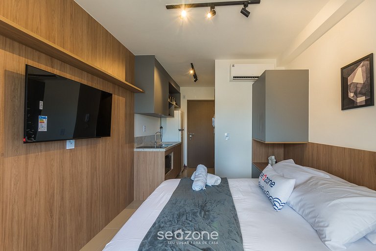 Estudio en Edificio con Piscina JDN0208