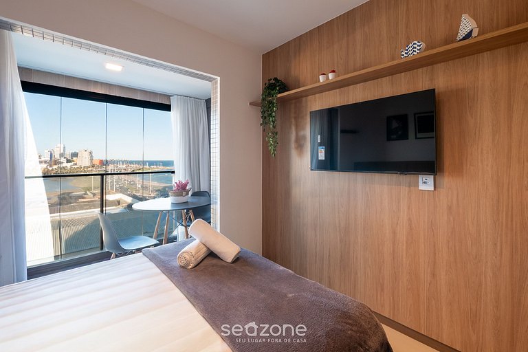 Studio con balcón y vista al mar JDN0516