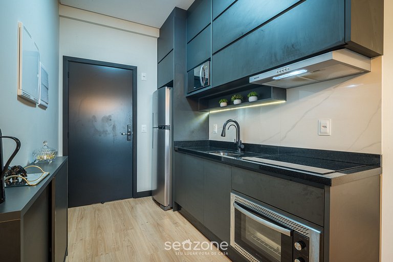 Estudio en edf. c/ piscina, 550m del mar LDU0202