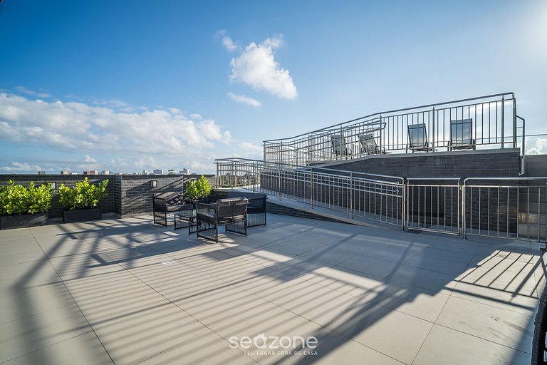 Estudio en edif. c piscina, a 550m del mar LDU0101