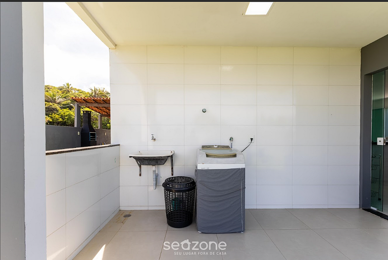 Casa c/ Parrilla Frente a la Playa LBRA0011