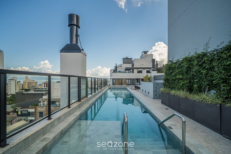 Ap con barbacoa en condominio con piscina EVH0609