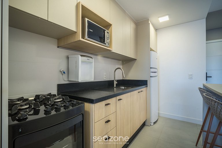 Ap con barbacoa en condominio con piscina EVH0609