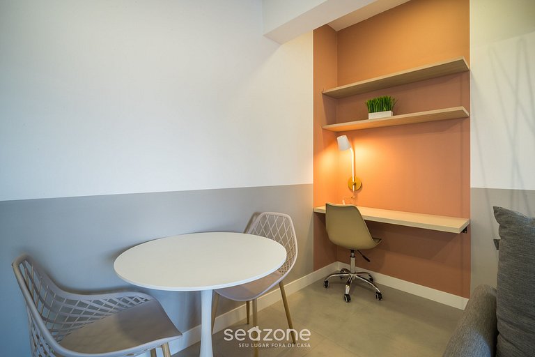 Ap con barbacoa en condominio con piscina EVH0609