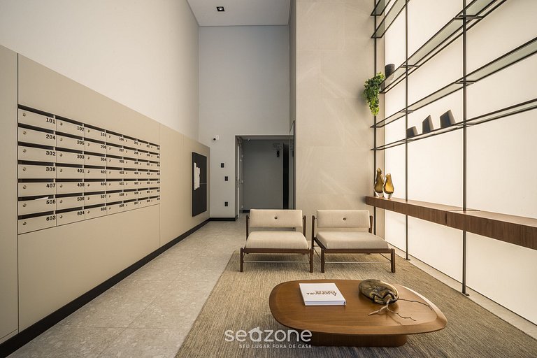 Ap con barbacoa en condominio con piscina EVH0609