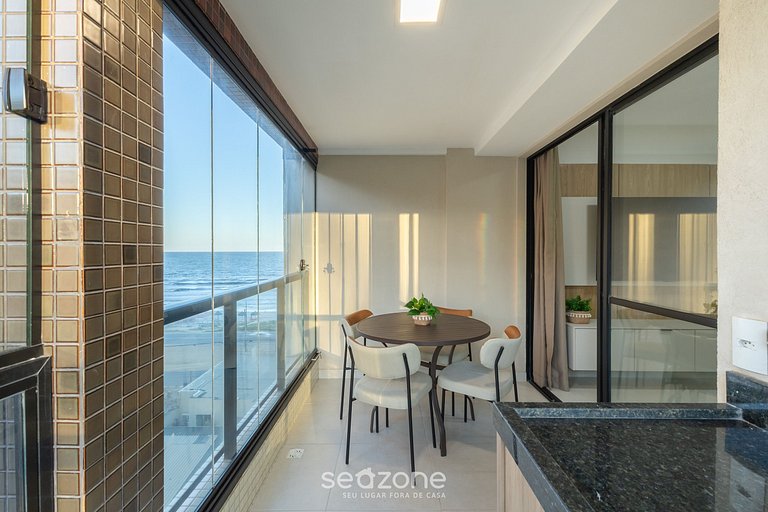 Apto vista parcial al mar 80 m de la playa CPK0406