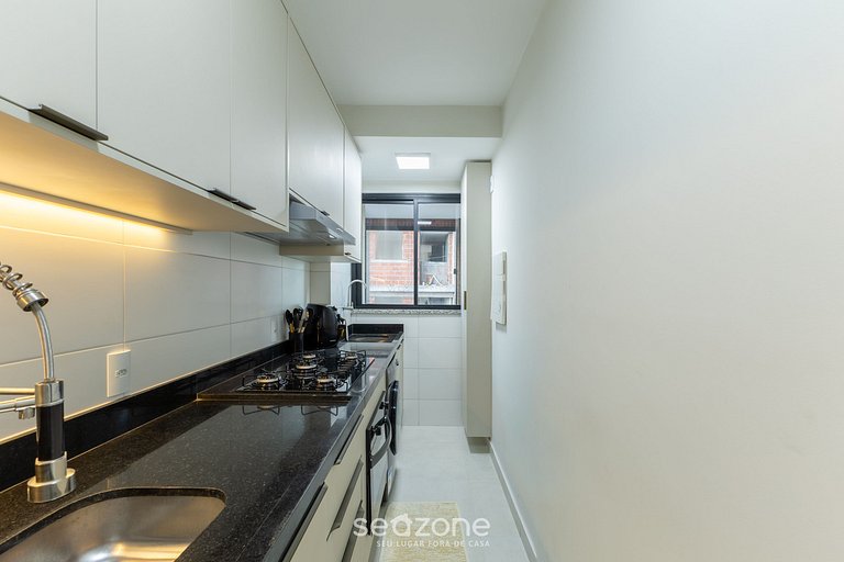 Apto vista parcial al mar 80 m de la playa CPK0406